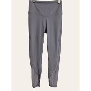 Fabletics Light Purple Capri Mesh Leggings Size S